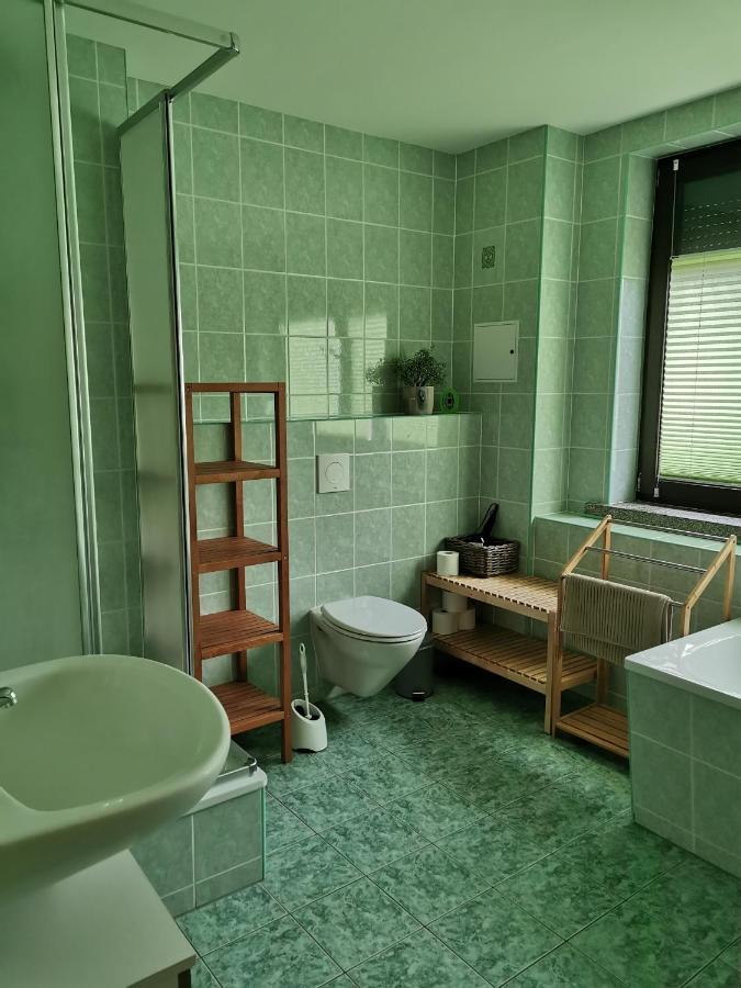 Monteur- Und Ferienwohnung In Hainichen - Obergeschoss Oder Dachgeschoss - Familie Weber Bockendorf Kültér fotó